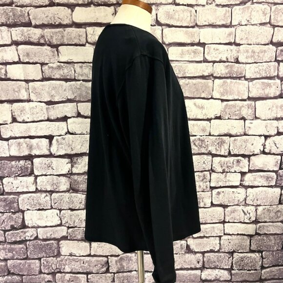 Cabin Creek Lightweight Black Long Sleeve Jacket Size L - Picture 7 of 8